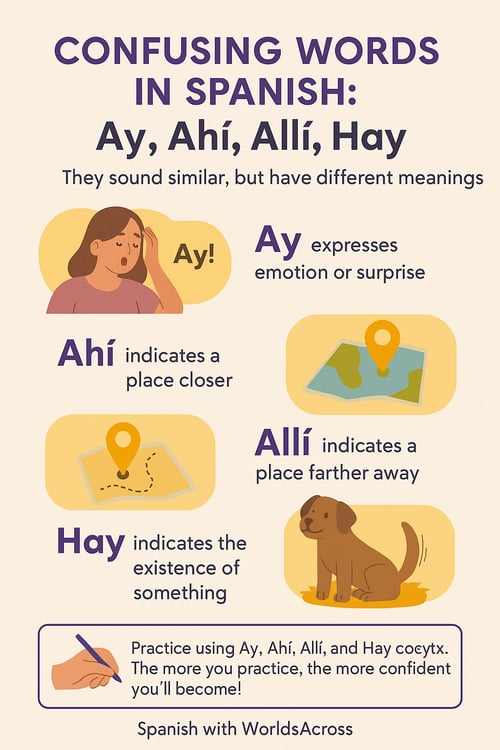 Common Spanish Homophones
