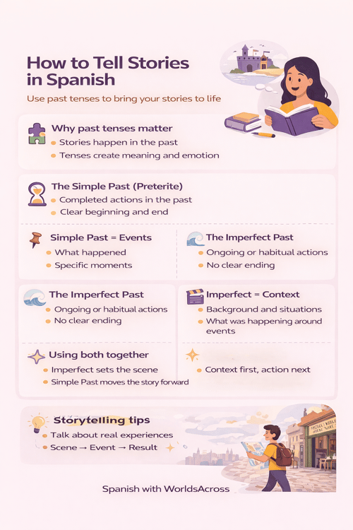 How to use past tenses in Spanish