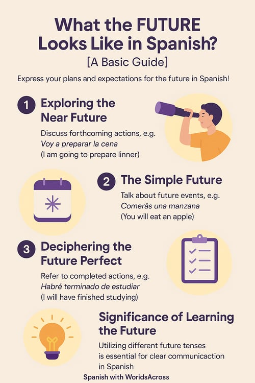 Simple future tense Spanish examples