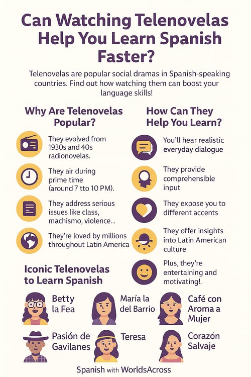 best telenovelas for Spanish learners