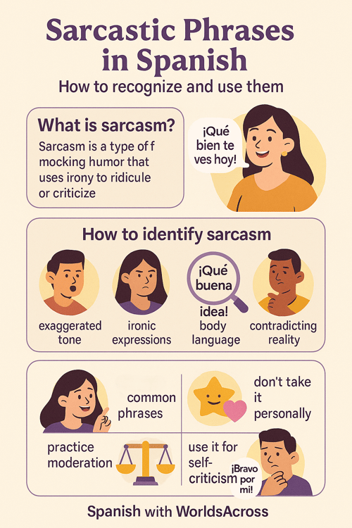 sarcastic phrases in Spanish